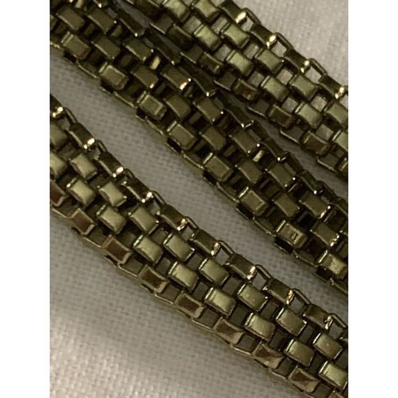 Vintage Gold Tone Snake Chain Necklace 18” - Picture 12 of 15